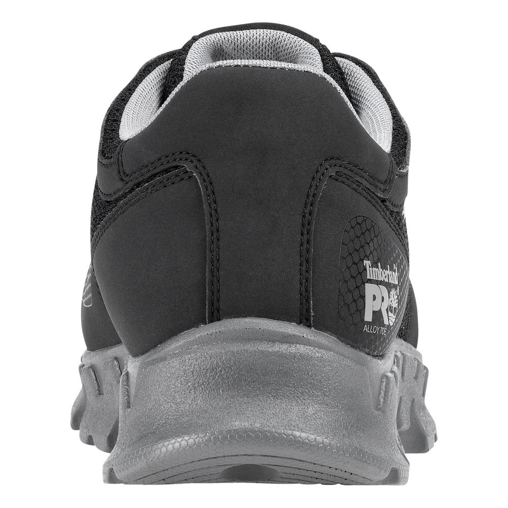 Zapatos De Seguridad Timberland Hombre Pro® Powertrain Alloy Toe Esd Negras/Gris - Chile MSH-405739